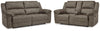 Sofá reclinable y loveseat Laresview