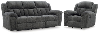 Sofá reclinable y sillón reclinable Frohn