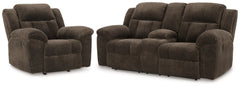 Loveseat reclinable y sillón reclinable Frohn