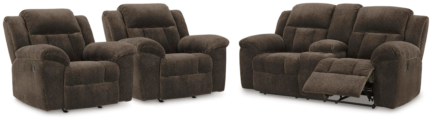 Frohn Reclining Loveseat and 2 Recliners