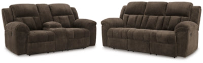 Sofá reclinable y loveseat Frohn
