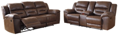 Sofá reclinable y loveseat Stoneland