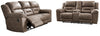 Sofá reclinable y loveseat Stoneland