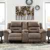 Stoneland Reclining Loveseat with Console