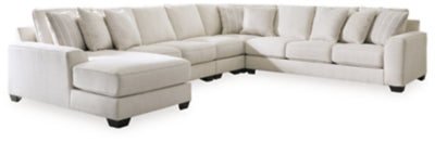 Seccional Lerenza de 5 piezas con chaise longue