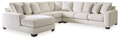 Seccional Lerenza de 4 piezas con chaise longue