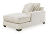 Chaise longue esquinera con brazo derecho Lerenza