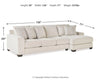 Lerenza 2-Piece Sectional with Chaise