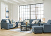 Sofá, loveseat, silla y otomana Cashton