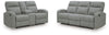 Moreau Place Reclining Sofa and Loveseat