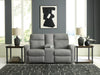 Moreau Place Reclining Loveseat with Console
