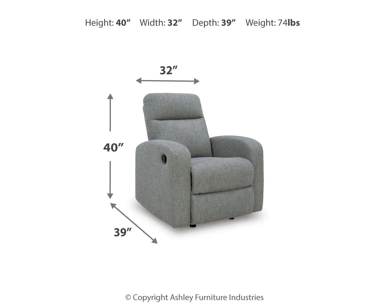 Moreau Place Recliner