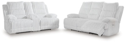 Technique Power Reclining Sofa and Loveseat