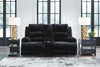 Technique Power Reclining Loveseat with Console