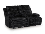 Technique Power Reclining Loveseat with Console