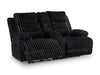 Technique Power Reclining Loveseat with Console