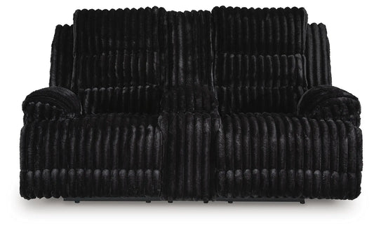 Technique Power Reclining Loveseat with Console