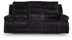 Sofá reclinable eléctrico Technique con mesa abatible