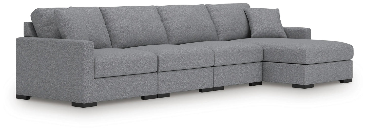Seccional de 4 piezas con chaise longue Omaha by Ashley
