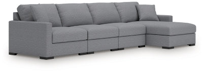 Seccional de 4 piezas con chaise longue Omaha by Ashley