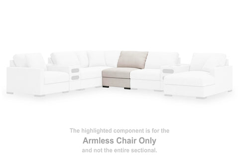 Omaha by Ashley Armless Chair