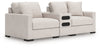 Loveseat seccional de 3 piezas Omaha by Ashley con sistema de audio