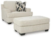 Heartcort Oversized Chair and Ottoman