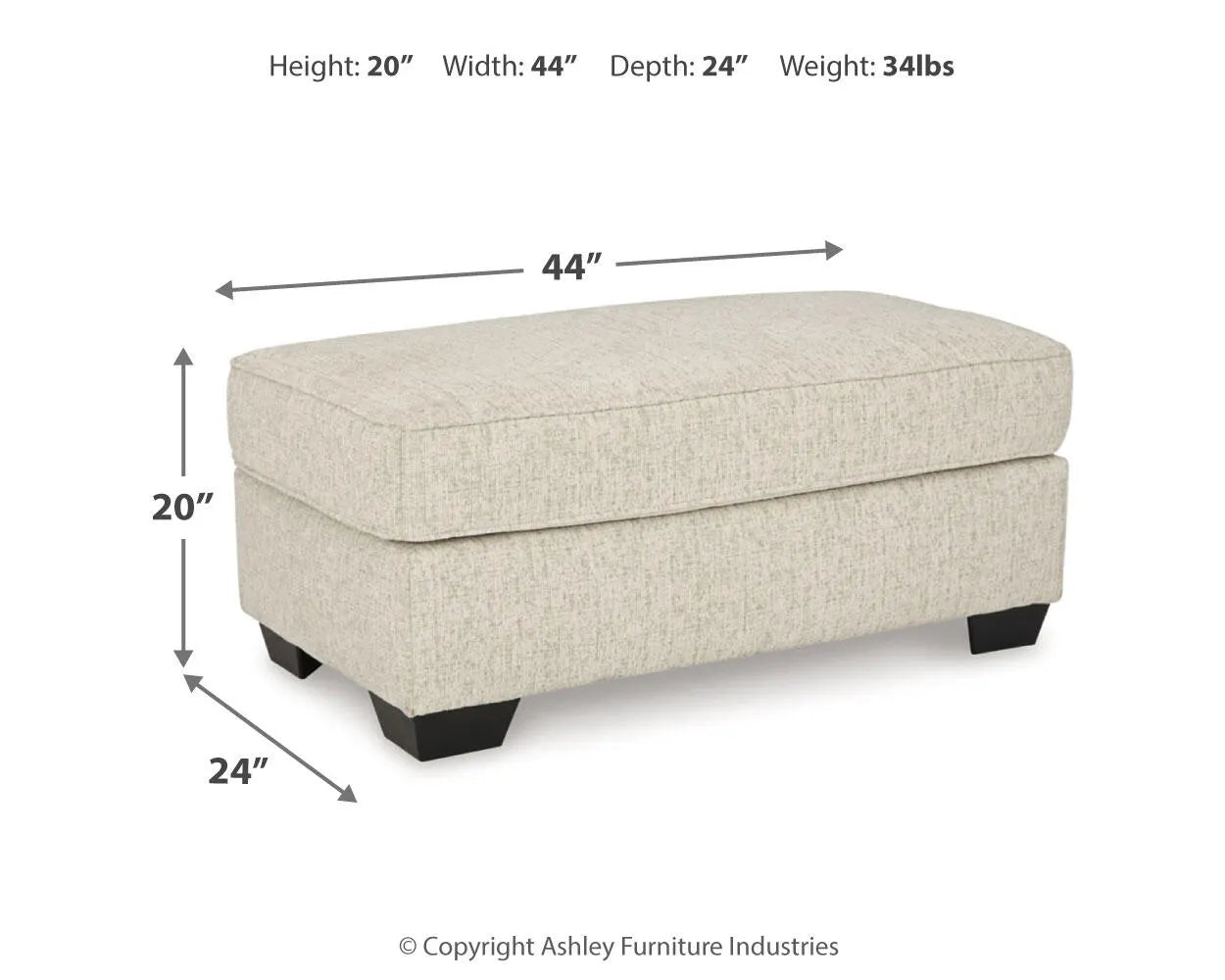 Heartcort Ottoman