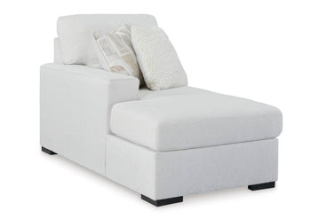 Chaise longue esquinera con brazo izquierdo de Leighelli