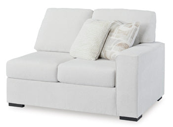 Loveseat Leighelli con brazo derecho