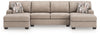 Seyler Lane 3-Piece Sectional with Double Chaise