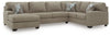 Seccional de 3 piezas con chaise longue Seyler Lane