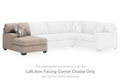 Chaise longue esquinera con brazo izquierdo Seyler Lane