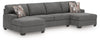 Seyler Lane 3-Piece Sectional with Double Chaise