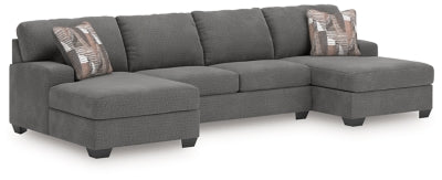 Seccional para dormir de 3 piezas Seyler Lane con chaise longue doble