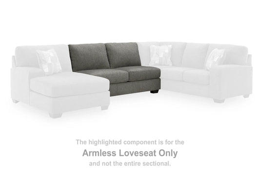 Newellen Armless Loveseat
