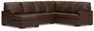 Seccional moderno de 3 piezas con chaise longue