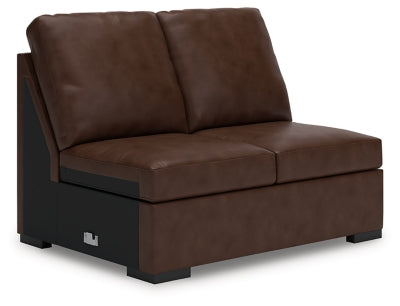 Loveseat moderno sin brazos