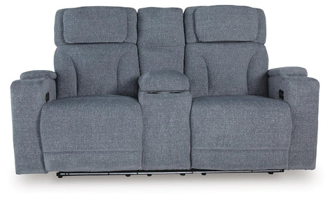 Forest Lake Power Reclining Loveseat with Console