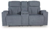Forest Lake Power Reclining Loveseat with Console