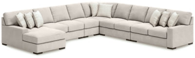 Seccional Larce de 6 piezas con chaise longue