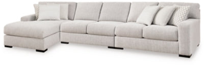 Seccional Larce de 3 piezas con chaise longue