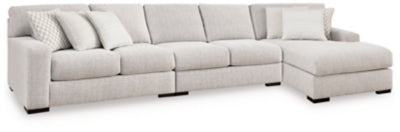 Seccional Larce de 3 piezas con chaise longue
