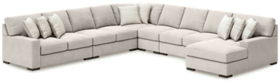 Seccional Larce de 6 piezas con chaise longue