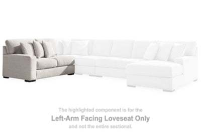 Loveseat Larce con brazo izquierdo