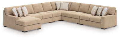 Seccional Larce de 6 piezas con chaise longue