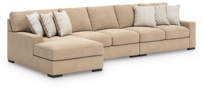 Seccional Larce de 3 piezas con chaise longue