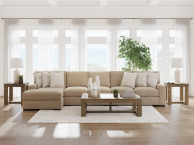 Seccional Larce de 3 piezas con chaise longue