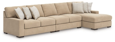 Seccional Larce de 3 piezas con chaise longue