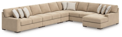 Seccional Larce de 6 piezas con chaise longue